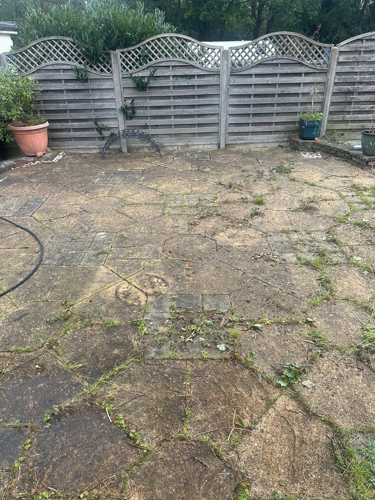 JET WASHING BEFORE PHOTO