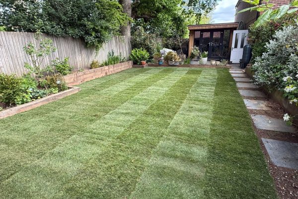 new lawn laid in st albans