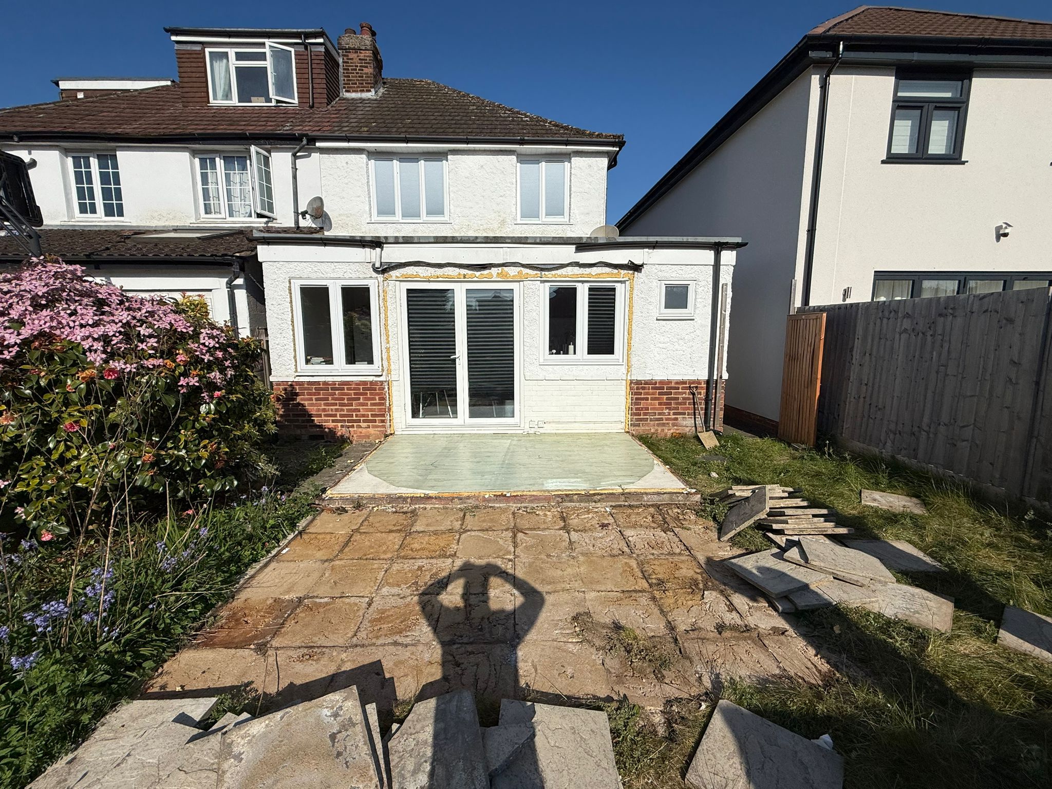 old patio replaced in st albans