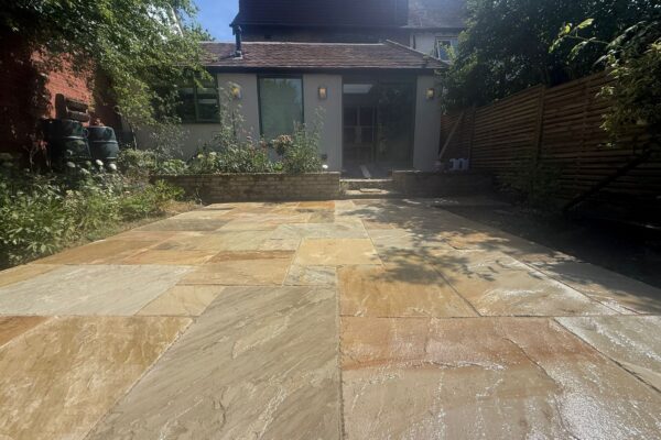 Indian Sandstone patios st albans